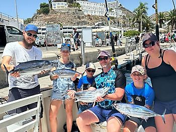 Tevreden vissers Cavalier & Blue Marlin Sport Fishing Gran Canaria