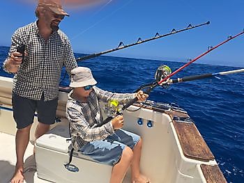 Skipjack tonijn op de Blue Marlin 3 Cavalier & Blue Marlin Sport Fishing Gran Canaria