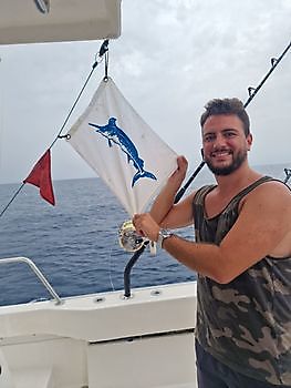 140 kg Blue Marlin released by Patrick Siebert from Germany Cavalier & Blue Marlin Sport Fishing Gran Canaria