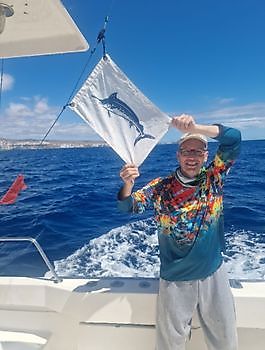 23/9 - Blue Marlin & Barakudas!! Cavalier & Blue Marlin Sport Fishing Gran Canaria