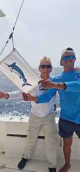 08/10 - Cavalier released 700lbs blue marlin!! Cavalier & Blue Marlin Sport Fishing Gran Canaria