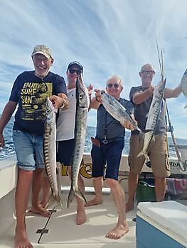 31/10 - Barracudas & Atlantic bonito Cavalier & Blue Marlin Sport Fishing Gran Canaria