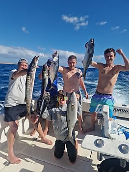 7/11 - Bluefish - Atlantic bonitos - Barracudas Cavalier & Blue Marlin Sport Fishing Gran Canaria