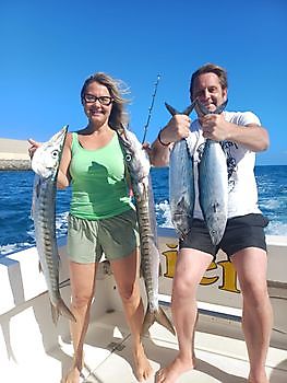 8/11 - weer een geweldige dag rifvissen!! Cavalier & Blue Marlin Sport Fishing Gran Canaria