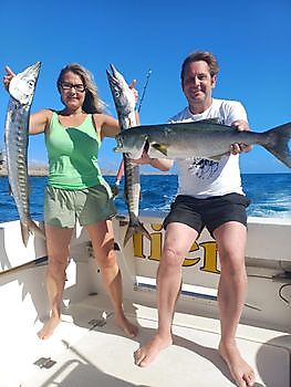8/11 - Bluefish - Atlantic bonitos - barracudas Cavalier & Blue Marlin Sport Fishing Gran Canaria