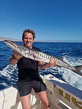 9/11 - Bluefish - Garfish - Atlantic bonitos - Barracudas!! Cavalier & Blue Marlin Sport Fishing Gran Canaria