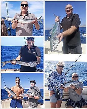 04-02 - Atlantic Bonitos - Barracudas - Conger eel Cavalier & Blue Marlin Sport Fishing Gran Canaria