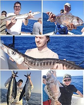 22/02 - AMBER JACKS - BARRACUDAS - BONITOS ATLÁNTICOS Cavalier & Blue Marlin Sport Fishing Gran Canaria