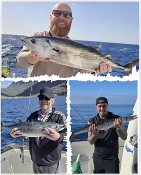 13/01 – Skipjacktonijn en barracuda - Cavalier & Blue Marlin Sport Fishing Gran Canaria
